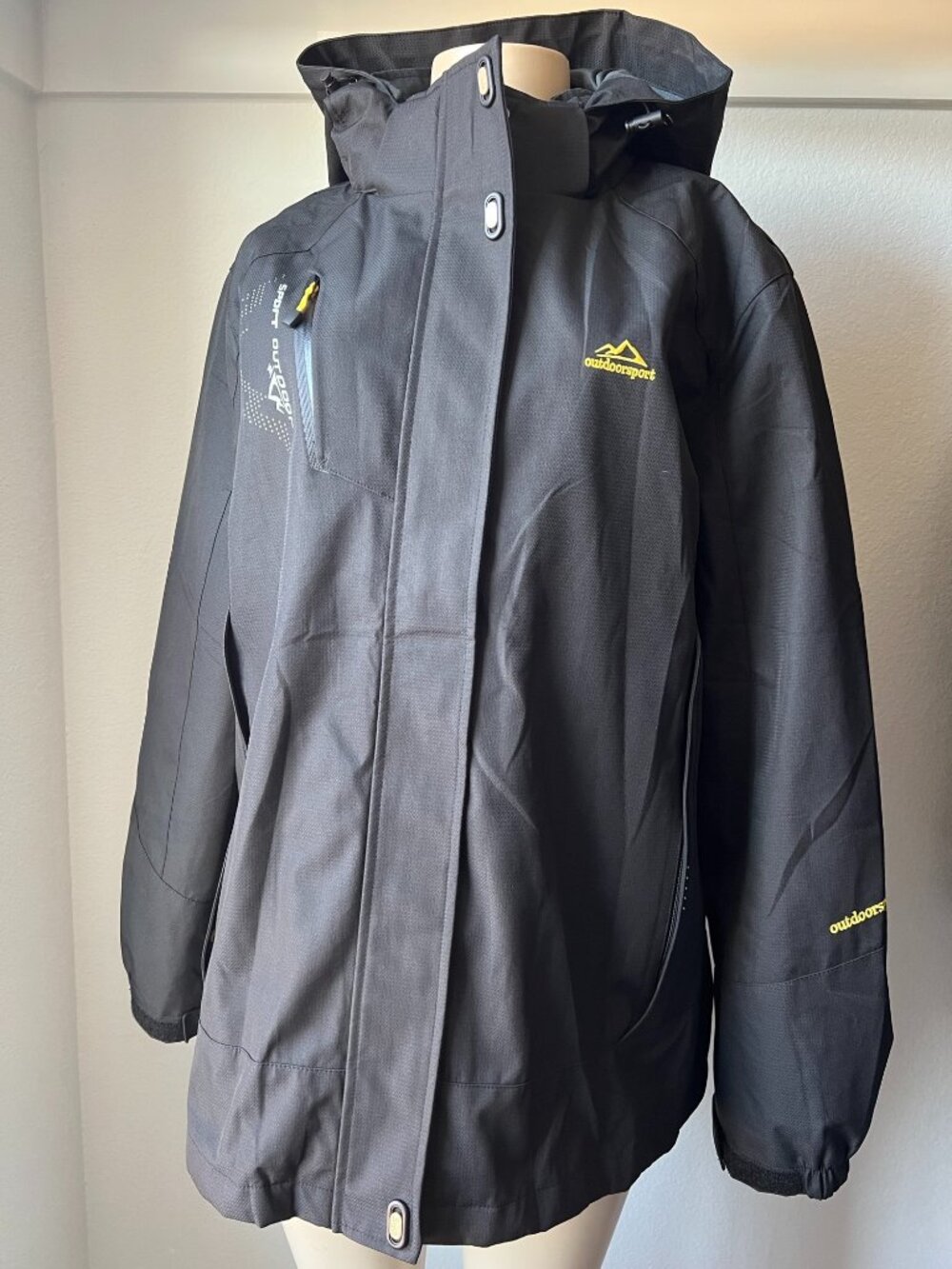 MAGCOMSEN Women's 3-in-1 Winter Coats Snow Ski Jacket